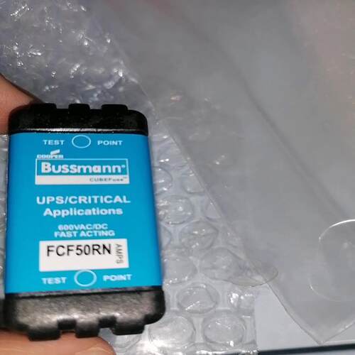 议价BUSSMANN保险丝FCF50RN A15 可维修