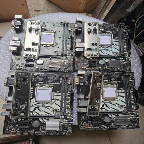 议价华硕圣旗H310M-D3V主板，四片，4代内存接口可维修