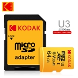 Карта памяти Kodak Micro SD 128 ГБ, 64 ГБ, 256 ГБ, 32 ГБ, высокоскоростная память