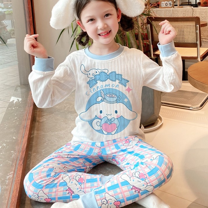 大耳狗儿童秋衣秋裤女童玉桂狗保暖内衣家居服套装纯棉睡衣冬打底,童装/婴儿装/亲子装,家居服套装,淘宝优惠券,粉丝福利购,淘宝优惠卷