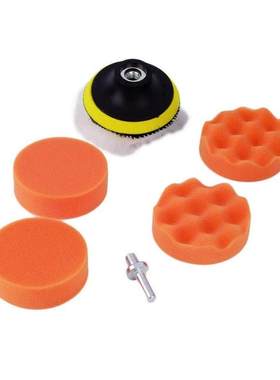 1set Professional Car Polisher 3 inch Polishing Buffer Spong