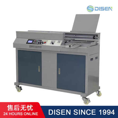 Hot glue binding machine a3全自动无线胶装机50B课本标书装订机