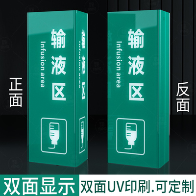 音陌办公亚克力医院门牌