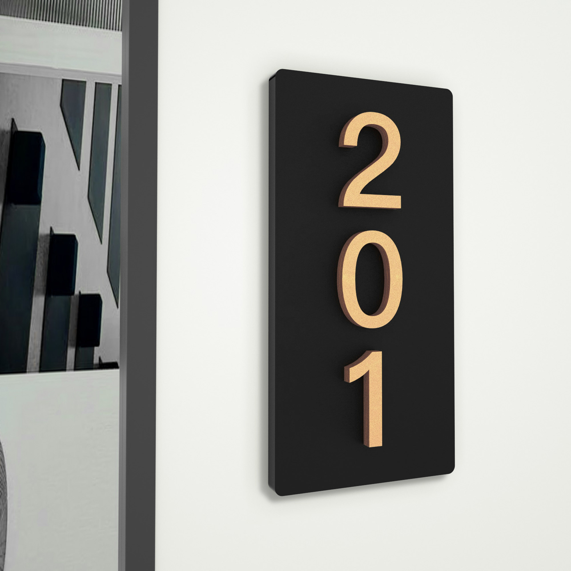 门牌号码牌家用门牌号定制办公室门牌订制入户门牌包厢门口包间挂牌