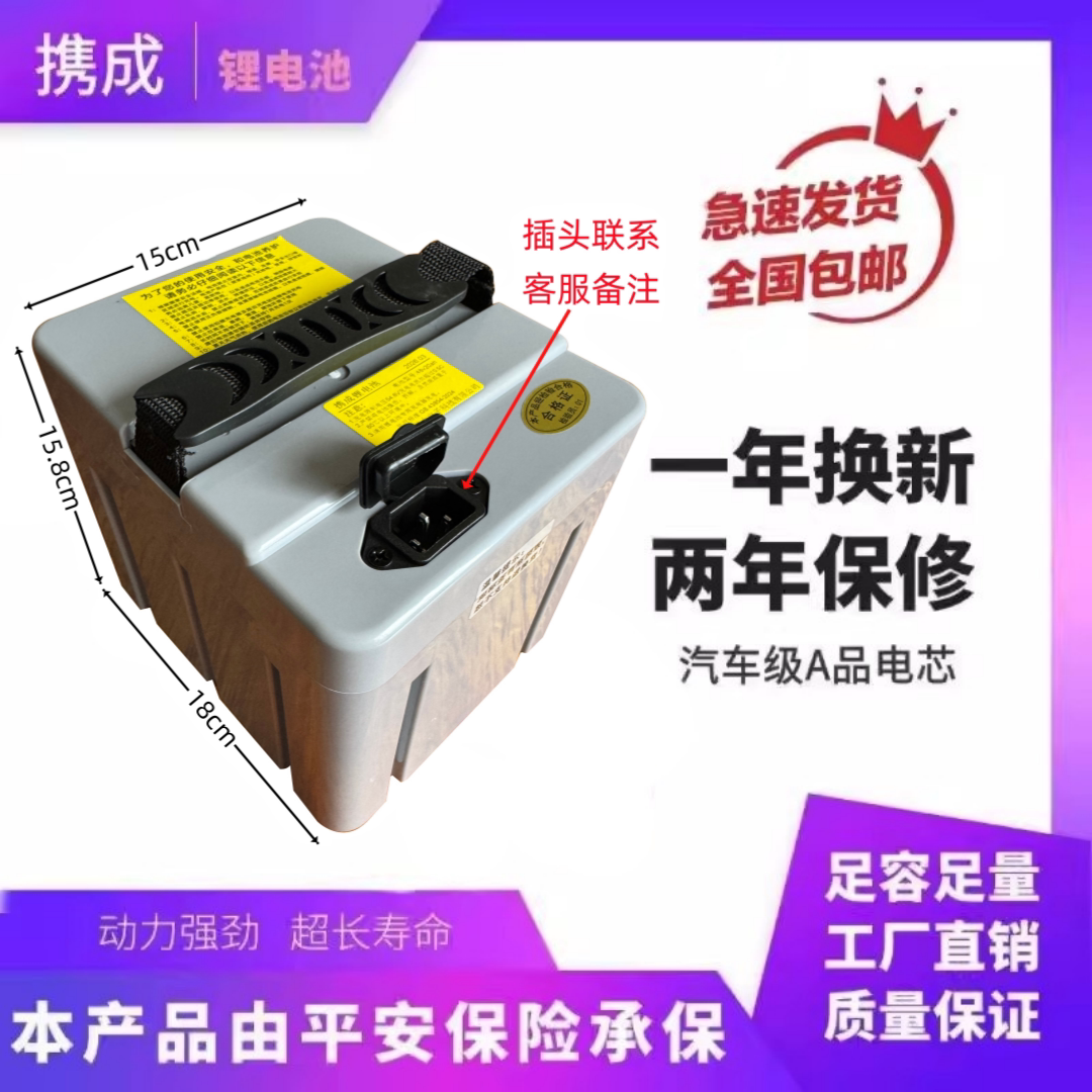 外卖电动车新国标摩托车48v锂电池雅迪20A全新天能同款锂电瓶全新