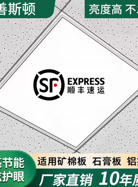 集成吊顶600x600led平板灯60x60LED面板灯石膏矿棉板天花工程灯盘