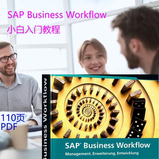 SAP Business Workflow业务工作流 小白入门教程 110页单个PDF