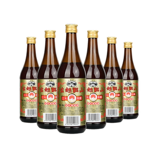 古越龙山绍兴黄酒三年陈酿加饭酒500ml*6瓶装酒炒菜烹饪料酒老酒