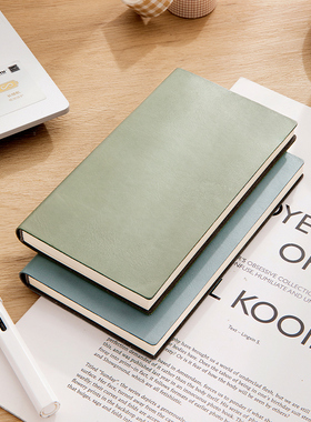 a6小号随身笔记本本子迷你便携口袋高颜值大学生日记本软皮面简约商务办公用工作会议记录记事本定制可印logo