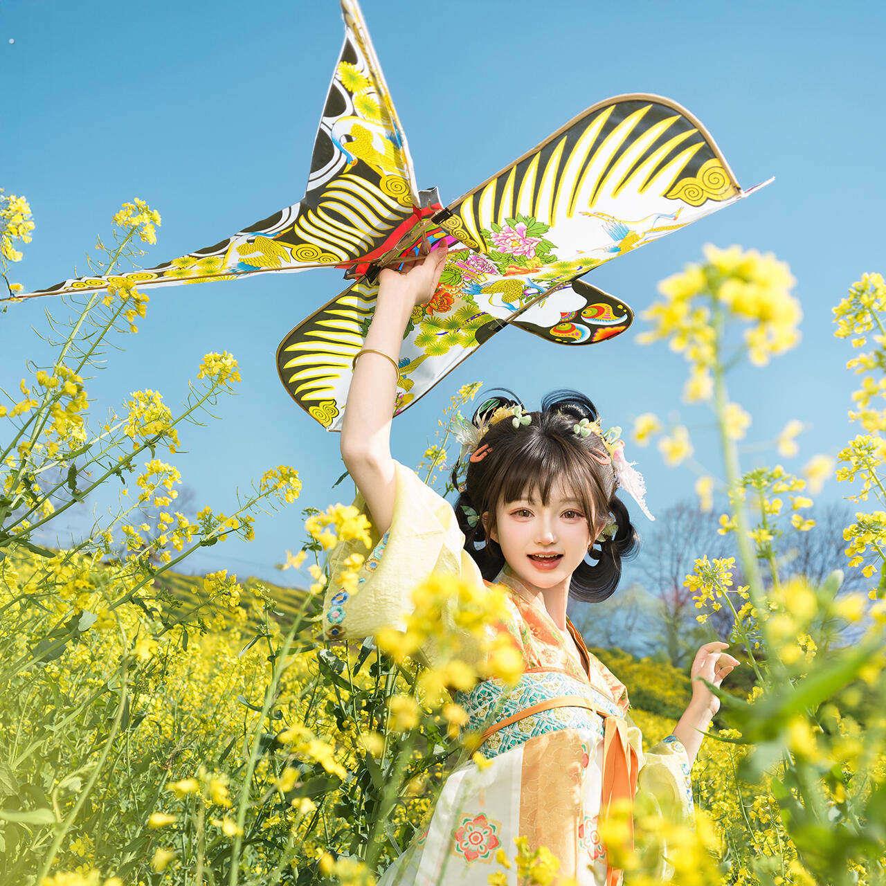 古风非遗纸鸢大人专用高档风筝春游踏青2026国风新款拍照出片神器