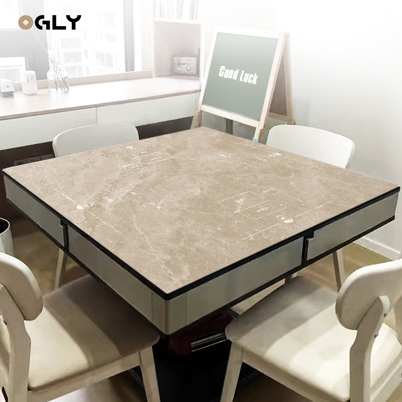 OGLY北欧风加厚防滑柔软掼蛋桌垫