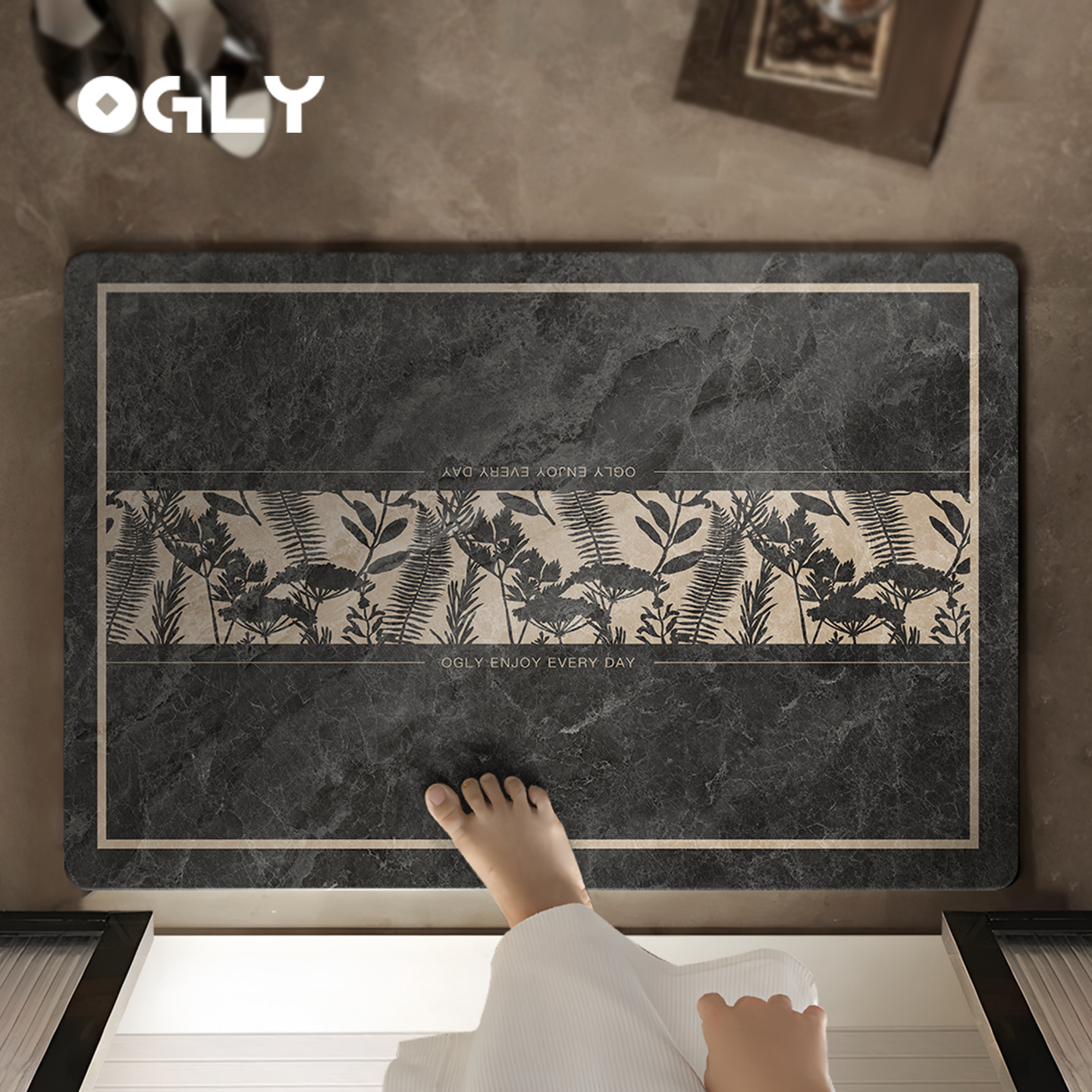 浴室地垫卫生间门口吸水防滑脚垫