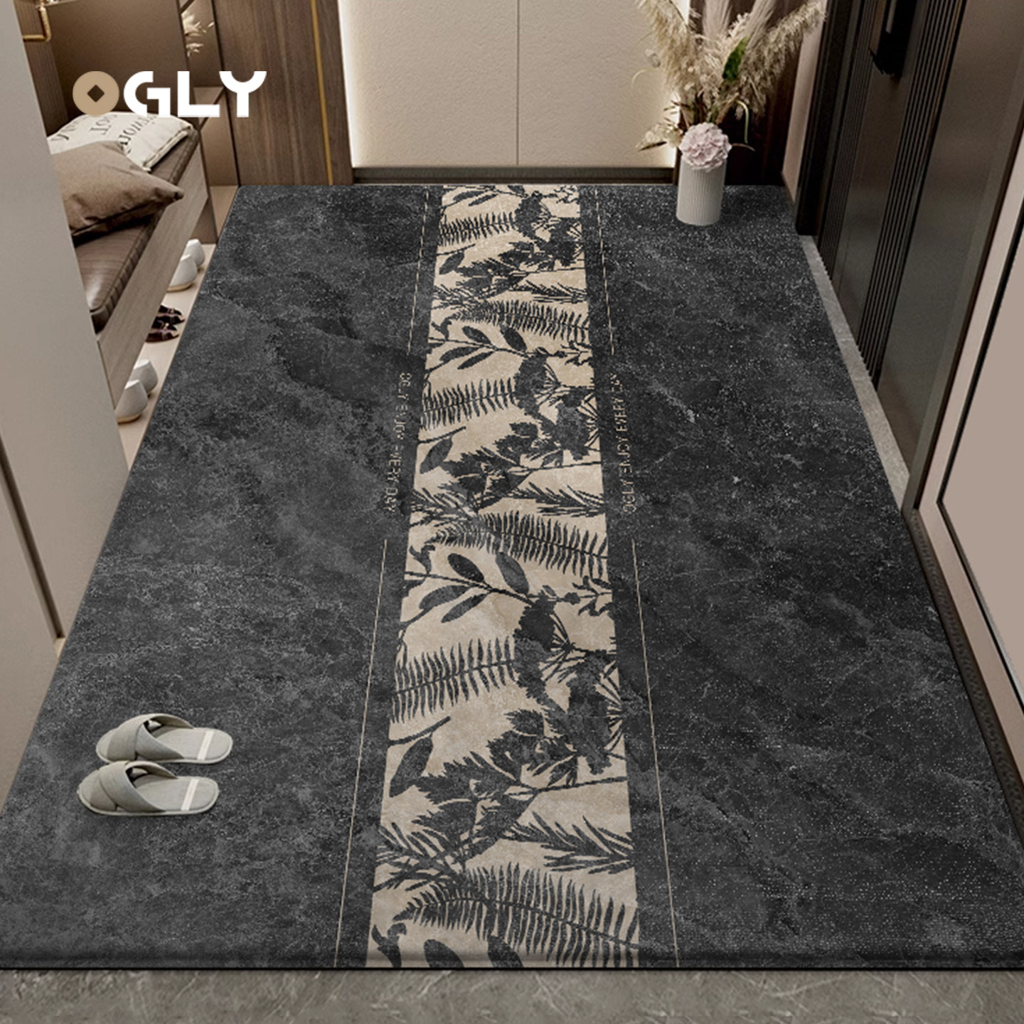 OGLY入户门地垫高级脚垫2025新款玄关进门垫进户地毯门口免洗定制,居家布艺,入户地垫,淘宝优惠券,粉丝福利购,淘宝优惠卷