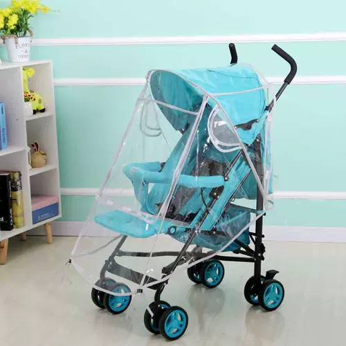 Детская коляска, дождевик, ветрозащитный чехол с зонтиком