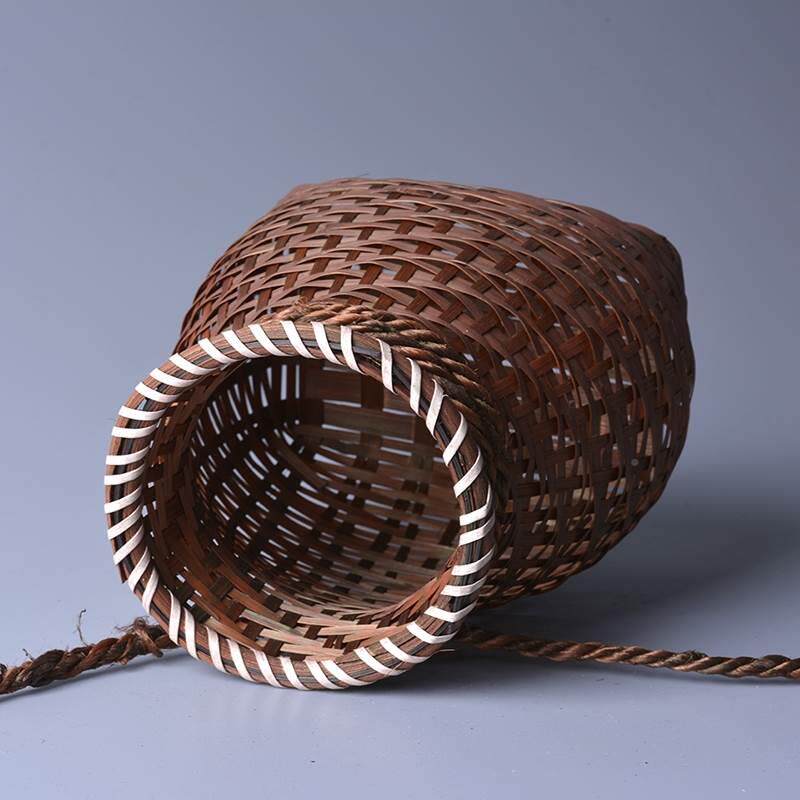 竹鱼笼制鳝竹鱼篓子鱼搂竹笼装鱼筐潜水子钓编49025鱼篓织手工竹