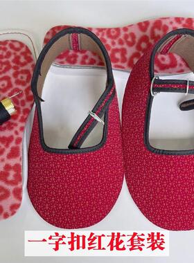 54131灯芯绒布鞋成品套装春秋款适气鞋面防半滑底D工I鞋Y手透舒鞋