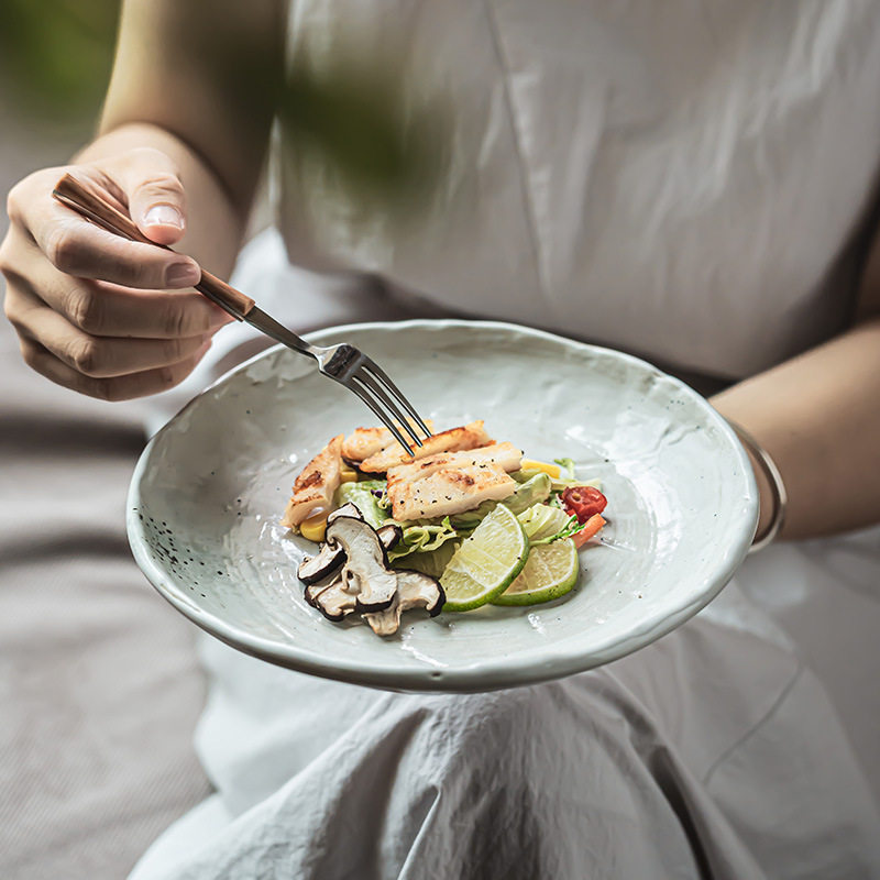 旧云餐具系列做旧感陶瓷碗盘碟子套件复古粗陶碗饭碗菜碗盘子批发,餐饮具,碗,淘宝优惠券,粉丝福利购,淘宝优惠卷