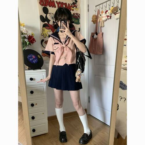日常通用时尚休闲jk舒适百搭款