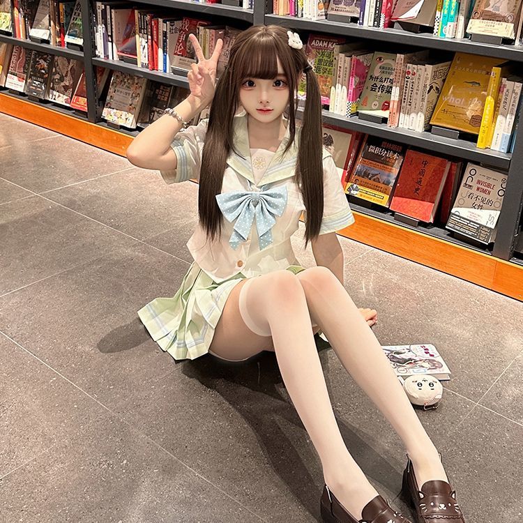 轻音柠檬原创樱语花信jk制服女日系学院风夏季收腰水手服校供套装