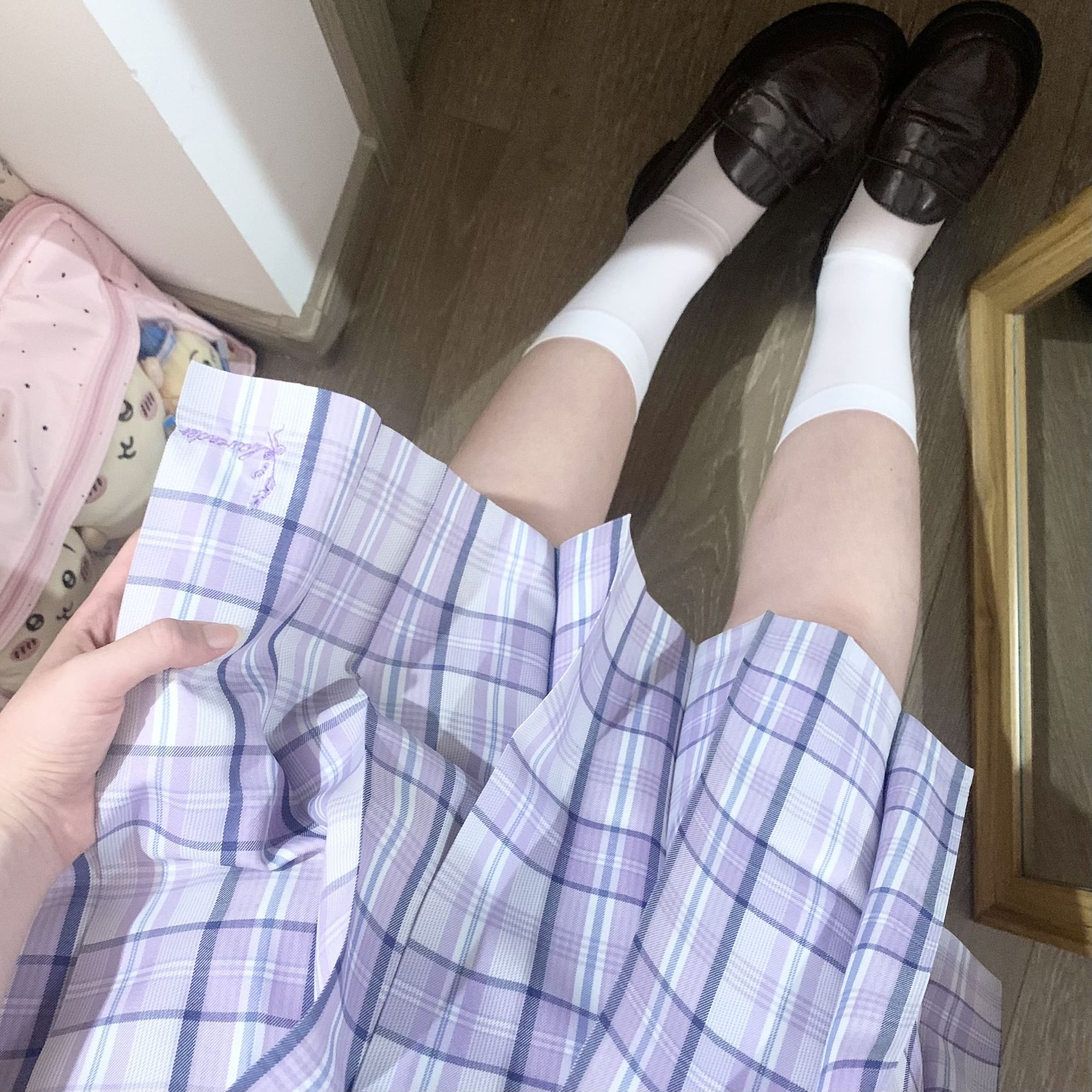 甜猫酱原创【絮絮】正版jk格裙校供感半身裙女学院风日系百褶裙