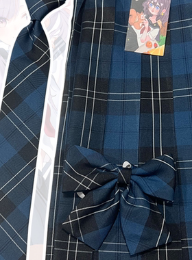 兔纯希原创正版jk格裙占星师大澜同格日系校供制服百褶半身裙阑珊