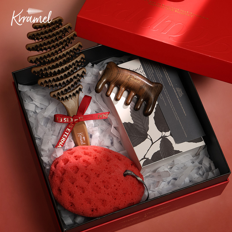 KRRAMEL送妈妈礼物经络按摩梳