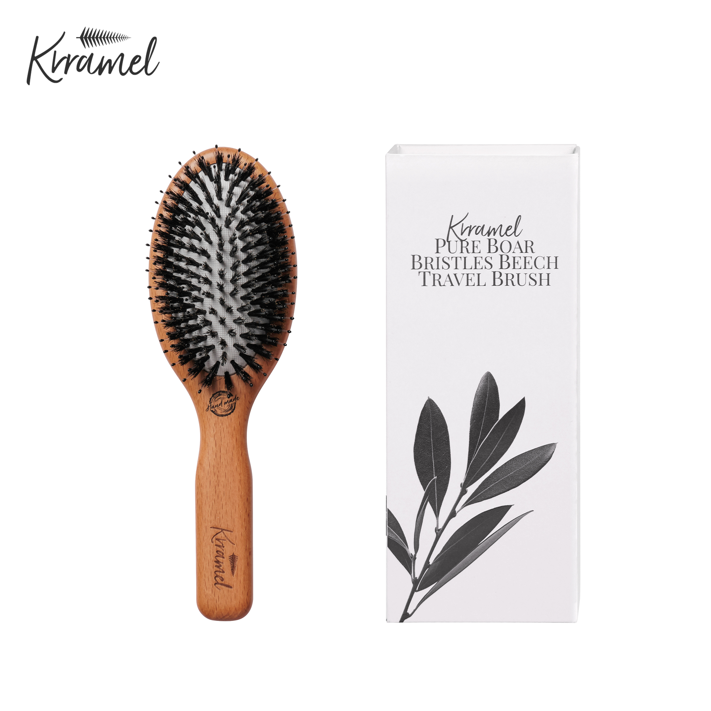 KRRAMEL气垫梳女士按摩长卷发