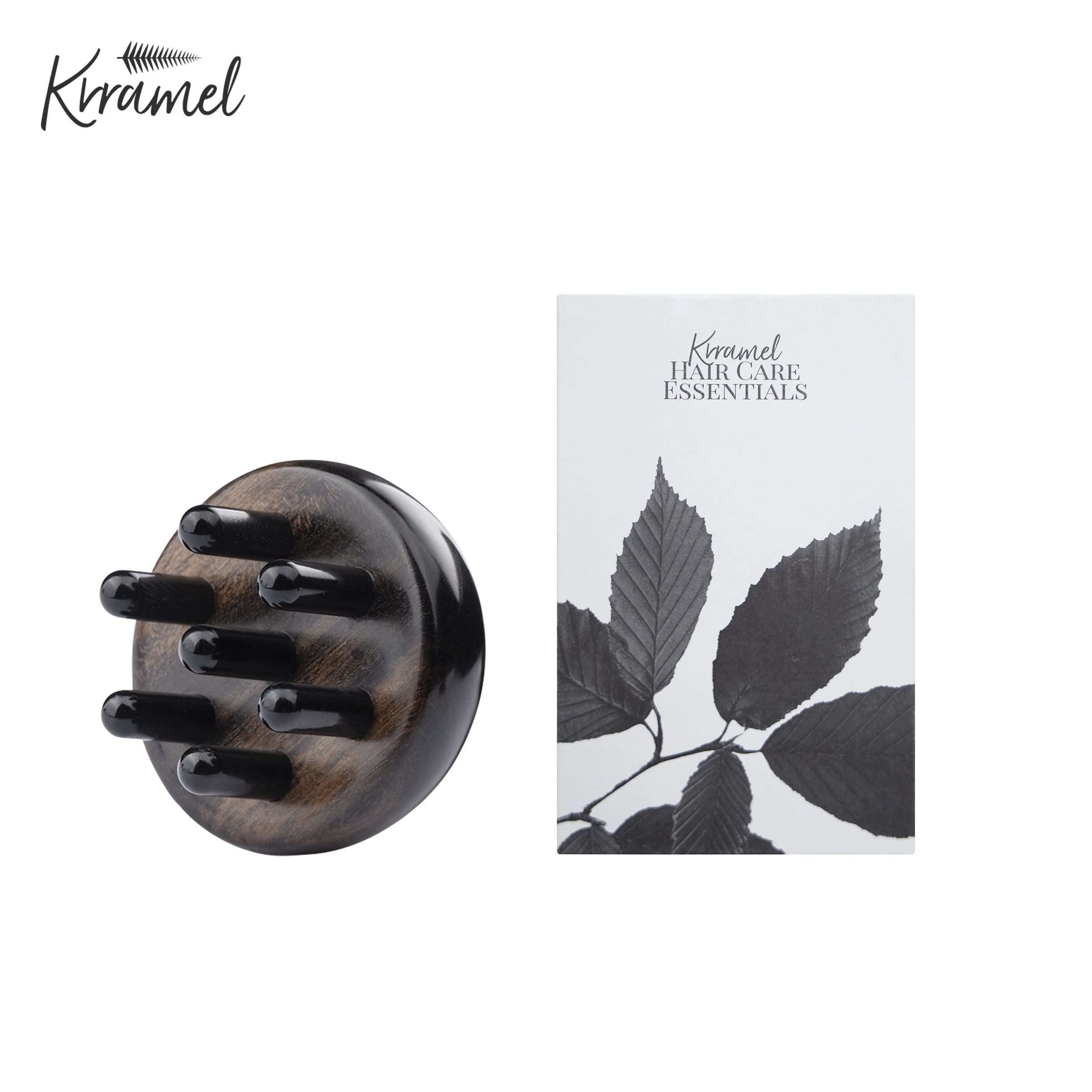KRRAMEL新升级宝木牛角经络梳