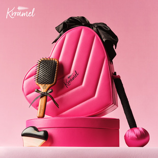 KRRAMEL梳子礼盒生日礼物女生送闺蜜礼物实用气垫梳子高级礼品