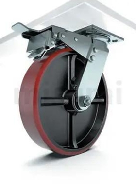 重型脚轮 铸铁芯万向轮E-CSTK/E-CPSJ/E-CSTJS150/200-U 工业脚轮