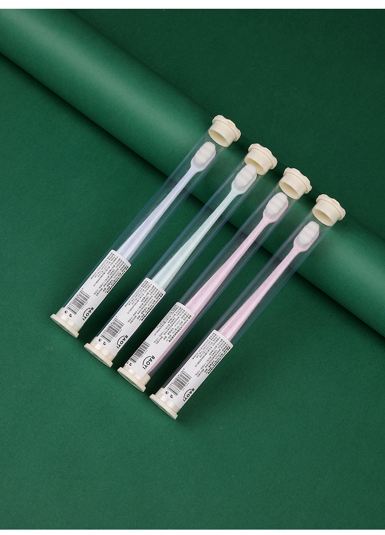 单绒感万根毛牙刷孕妇月子专用超细软毛小头儿童成人牙刷