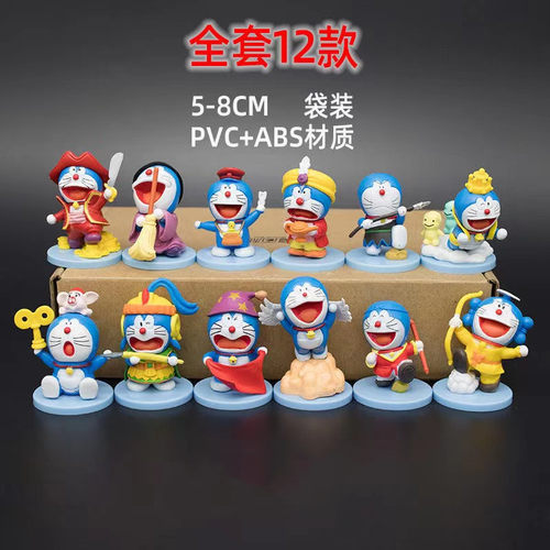 叮当猫盲盒海盗哆啦A梦手办
