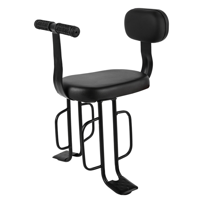 自行车后置儿童座椅带脚踏山地车小孩宝宝通用型坐垫宝宝椅单车凳