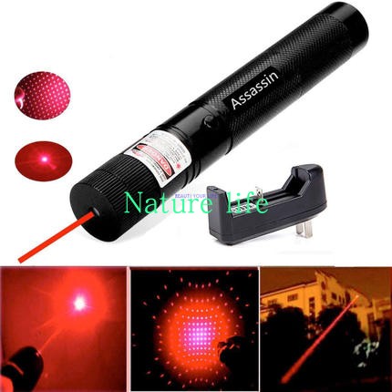 Military High Power Red Laser Pointer Pen 5wm 650nm Lazer