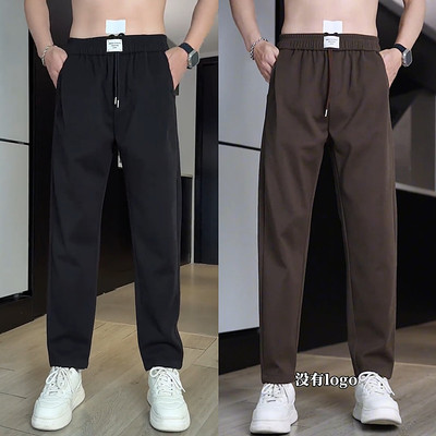 微锥长裤休闲西裤宽松显瘦小脚