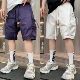 休闲短裤 潮流工装 男士 痞帅时尚 夏季 宽松百搭大口袋运动五分裤 新款