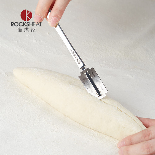 不锈钢割包刀艺术纹割刀法棍割刀