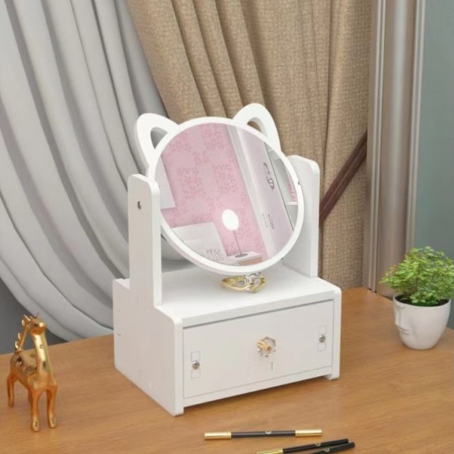 收纳盒洗漱化妆品架子工箱轻奢抽屉式展示架台面位整理高级网红感