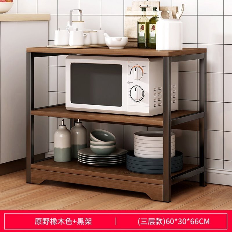 办公室桌边可打印机带轮多层托架置物架落地收纳书架电脑主机移动