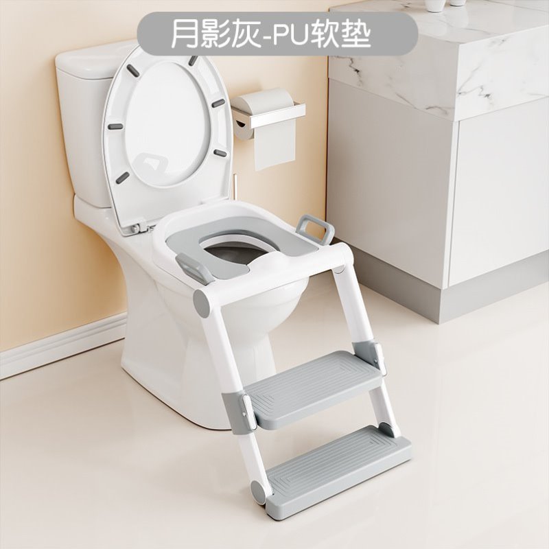 马桶宝宝垫架脚凳厕所儿童踩阶梯式楼梯辅助坐便器可折叠男孩圈女