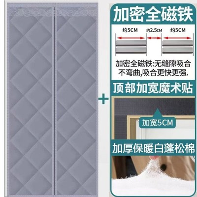 店铺门帘秋冬家用保暖商用饭店中式风隔保温遮挡冷库新款加厚冬天