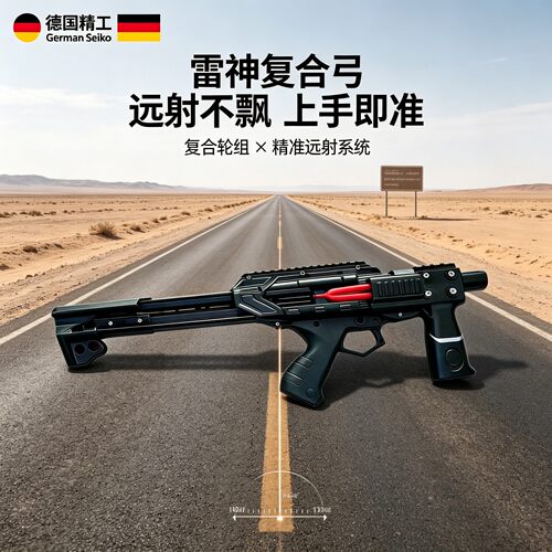 黑武士雷神软弹弓户外新款高精度成人玩具大威力远精准户外复合弓