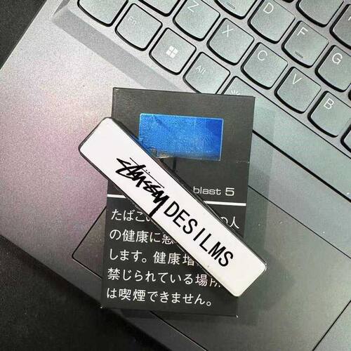 潮牌便携静音无声充电打火机