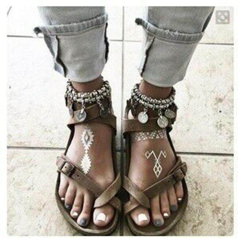 JT806货源春夏季外贸平底大码43女式凉鞋女wish2018新款鞋,女鞋,一字拖,淘宝优惠券,粉丝福利购,淘宝优惠卷