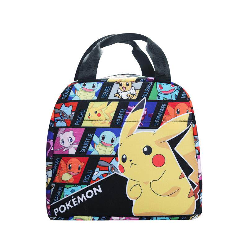现货皮卡丘Pikachu餐包pokemon宝可梦卡通中小学生儿童冰袋