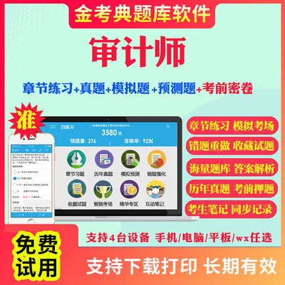 2025初级高级中级审计师考试题库历年真题模拟题试卷审计专业相关知识审计理论与实务财管CIA内审考试真题预测题视频网课教材资料