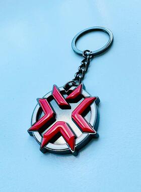 无畏契约周边vct花火金属钥匙扣挂件Valorant瓦罗兰特手办cosplay