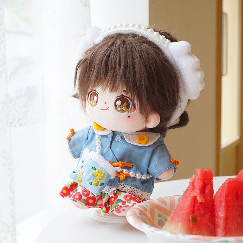 禧乐萌娃衣20cm复工棉花娃娃衣服
