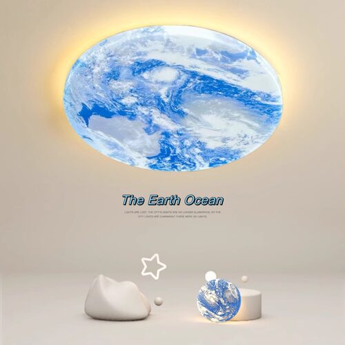 登屋led简约卧室灯节能护眼