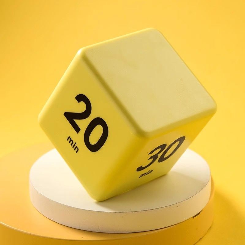 翻转计时器学生自律提醒器儿童做题学习网红魔方桌面定时器